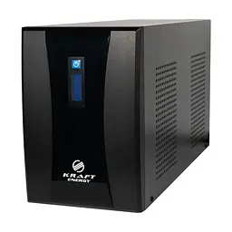 Джерело безперебійного живлення KRF-3000VA/1800W(LCD) UPS Kraft (42-00006) - мініатюра 1