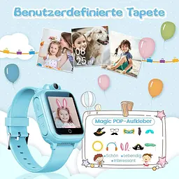 Дитячий смарт-годинник Awatty Smartwatch Children чорний - мініатюра 5