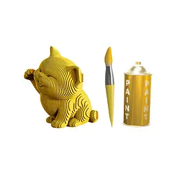 MANEKI KITTEN - Картонний 3Д пазл Cartonic - мініатюра 6