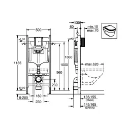 Інсталяція Grohe Rapid SL (38840000) - мініатюра 2