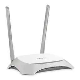 Бездротовий маршрутизатор, мережеве обладнання, TL-WR840N TP-LINK - мініатюра 2