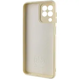Чохол TPU GETMAN Liquid Silk Full Camera для Samsung Galaxy M33 5G Пісочний / Sand - мініатюра 3