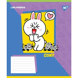 Набір зошитів Yes Line Friends Funny А5, 24 аркуші 20 шт. (767644) - мініатюра 4