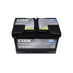 Акумулятор автомобільний EXIDE PREMIUM 72A (EA722) - мініатюра 5