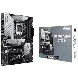 Материнська плата Asus Prime LGA1700, Z790-P, Z790, 4xDDR5, Int.Video(CPU), 4xSATA3, 3xM.2, 1xPCI-E 16x 5.0, 3xPCI-E 16x 4.0, 1xPCI-E 1x 3.0, 1xM.2 (Key E), Realtek 7.1, Realtek 2.5Gb, 7xUSB3.2/6xUSB2.0, HDMI/DP, ATX - мініатюра 2