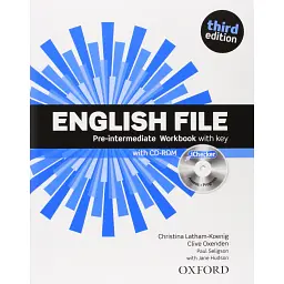 English File Pre-intermediate. Workbook with key and iChecker - Клайв Оксенден