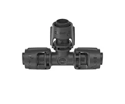З'єднувач Т-подібний Gardena Micro-Drip-System Quick & Easy для шлангів 13 мм, 2 шт (13201-20)