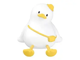 Нічник-світильник Hoco HX16 Silicone lamp Duck (6942007672757)