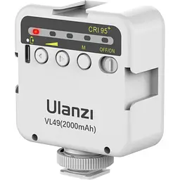Накамерне світло Ulanzi VL49 White (UV-2215) [121835] - мініатюра 5