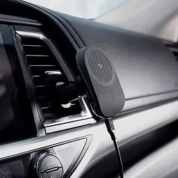 Автомобільний утримувач із бездротовою зарядкою Pitaka MagEZ Car Mount Pro Car Vent Black (CM4001Q) - мініатюра 6