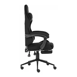 Крісло ігрове GT Racer X-2324 Black Suede (X-2324 Fabric Black Suede) - мініатюра 3