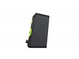 Комп'ютерні колонки Vinga SP-200 LED USB Black - мініатюра 3