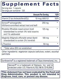 Кортизол Pure Encapsulations Cortisol Calm 120 капсул - мініатюра 2