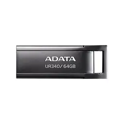 USB флеш накопичувач ADATA 64GB UR340 Black USB 3.2 (AROY-UR340-64GBK)