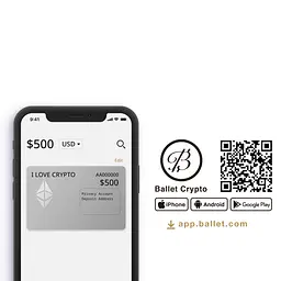 Криптогаманець Ballet REAL Series Ethereum - найпростіше мультивалютне холодне сховище з підтримкою NFT (B07YL2DRN4) - мініатюра 6