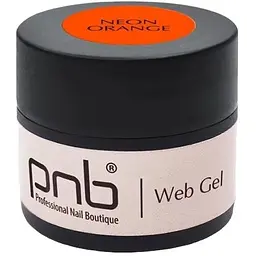Гель павутинка PNB UV/LED помаранчева неон 5 мл - мініатюра 2