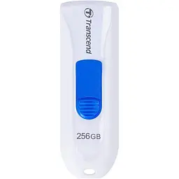 Накопичувач SSD Transcend 256GB JetFlash 790 USB 3.1 White (TS256GJF790W) (FFUFTR02113) - мініатюра 2