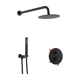 Душовий гарнітур Kroner Edelstahl Klassisch-SCH082 + змішувач Edelstahl Klassisch-SCH010 (CVS30163) - мініатюра 3