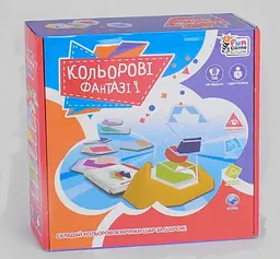 Розвиваюча гра UKВ-В 0041 "Кольорові фантазії" 4FUN Game Club, в коробці (6904660046436)
