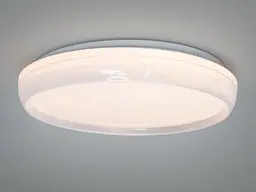 LED стельова люстра Romin біла 34 Вт до 6 м² без пульта - мініатюра 3