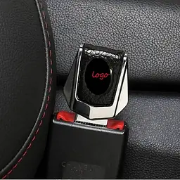 Заглушка ременя безпеки з логотипом KIA New 1 шт - мініатюра 3