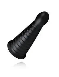 Велика анальна пробка-конус Buttr Devil Dog Butt Plug, 25,9 см, чорний - мініатюра 3