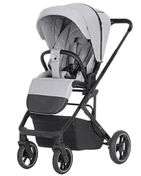 Коляска прогулянкова в трьох положеннях Alfa CARRELLO до 3-х років (22 кг) Feather Grey