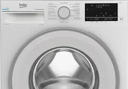 Пральна машина Beko B3WFU5723W, White, 7 кг, фронтальна, 15 програм, швидкість віджиму 1200 об/хв, пар, інвертор, клас енергоспоживання A+++, 84.5х60х49.6 см - мініатюра 4