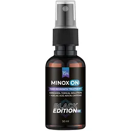 Лосьйон Minoxon Black Edition Minoxidil 15% для росту волосся чоловічий 50 мл