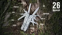 Мультитул Ganzo G301 Stainless Steel Edition 26 функцій - мініатюра 17