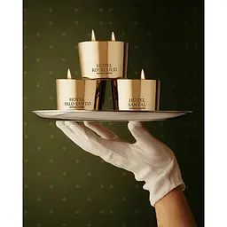 Ароматична свічка Sister's Aroma Hotel Royal Oud 150 г (4820227786152) - мініатюра 4