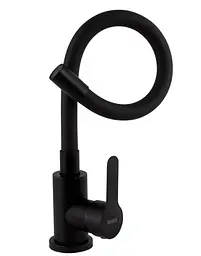 Змішувач для кухні Brinex Pure 015F3 з гнучким виливом Black Matt BRIPUR015F3BLM - мініатюра 2
