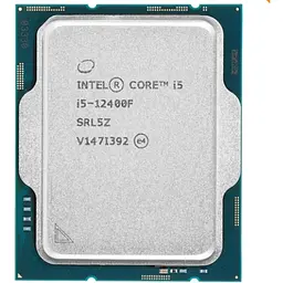 Процесор Intel Core i5 12400F (CM8071504650609) (Socket 1700, 12T, 4.4 ГГц, Tray)