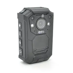 Нагрудний відеореєстратор А4, кут огляду 170°, Дисплей 2”, GPS/WIFI Слот під SD карту, Відео-2K/30fps,Фото-48Мп, IP68, APP, підвертка ИК/LED, акб 2600 мАг, 95х60х35мм