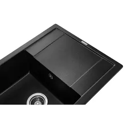 Мийка кухонна GRANADO Almeria black shine (gr3101) - мініатюра 5
