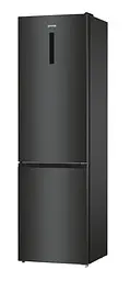 Холодильник Gorenje 185х60х60см 2 двері 204(96) л А++ NoFrost+ LED дисплей чорний (NRK6192ABK4) - мініатюра 14
