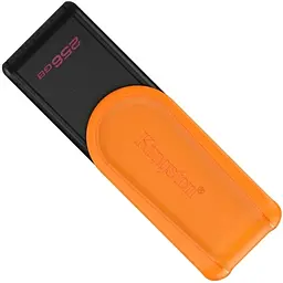 Флеш накопичувач USB 256Gb DataTraveler Exodia S, Black/Orange Kingston teh0021079 - мініатюра 2