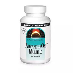 Комплекс вітамінів і мінералів Source Naturals Advanced One Multiple No Iron 30 таблеток без заліза - мініатюра 1