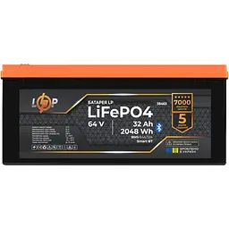 Акумулятор LogicPower LiFePO4 64V [64V/32Ah/2048Wh] [38463] [151997] - мініатюра 2
