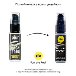 Розслаблювальна анальна сироватка pjur BACK DOOR Serum 20 мл, створює плівку, висококонцентрована - мініатюра 3