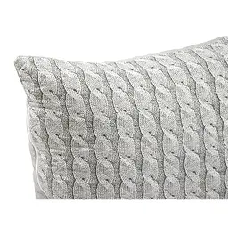 Подушка силіконова Руно Grey Braid на блискавці 50х70 см (310.52СМ_Grey Braid) - мініатюра 3