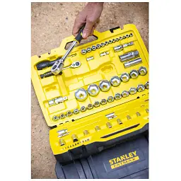 Набір інструментів Stanley FatMax Maxi-Drive торцевих 1/4", 1/2", 81 шт., кейс (FMMT82826-1) - мініатюра 3