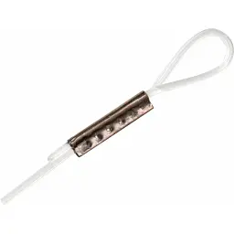 Трубка обтискна Savage Gear Double Barrel Crimps L 1.2mm (50 шт/уп) - мініатюра 3