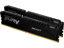 Модуль пам'яті Kingston FURY 64 GB (2x32GB) DDR5 6000 MHz Beast Black EXPO (KF560C36BBEK2-64)