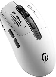 Bluetooth миша GamePro Genesis Winner Wireless/Bluetooth/USB White (GM079W) UA - мініатюра 4