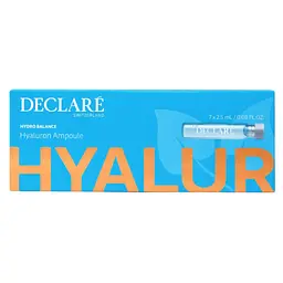 Зволожуючий концентрат 24 годин для сухої шкіри обличчя Declare Moisture 24h Effect Ampoule 7x2.5 мл (11543) - мініатюра 1