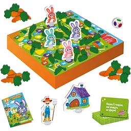 Гра настільна маршрутна Vladi Toys Crazy Koko Морквяні перегони (VT8055-33) - мініатюра 2