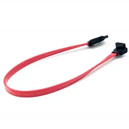 Кабель SATA, Red, 30 см, Extradigital, кутовий роз'єм (KBV1742)