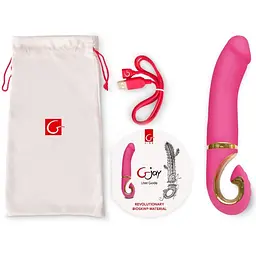 Водонепроникний вібратор Gjay Neon Rose Gvibe FT10431 89403 - мініатюра 5
