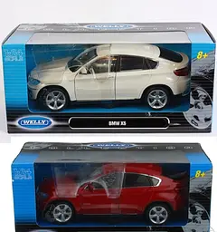 Машина Welly 1:24 BMW X6 (в асортименті) 24004W - мініатюра 3